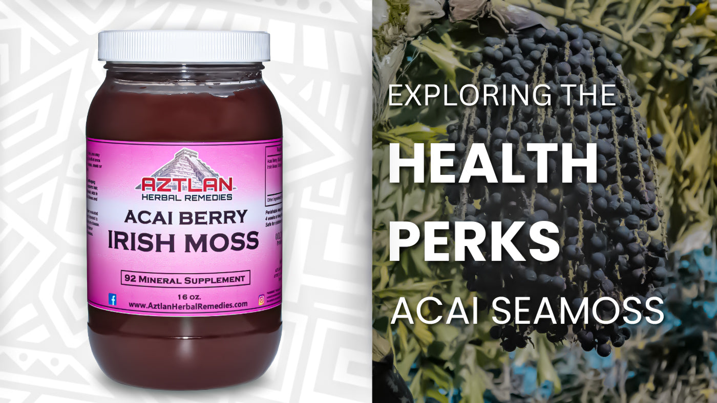 Discovering the Benefits of Irish Moss and Acai Berry – Aztlan Herbal ...