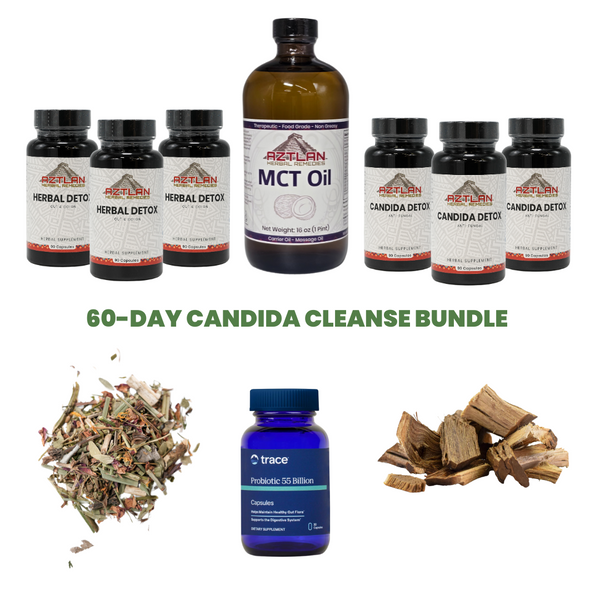 60-Day Candida Cleanse Bundle + Free Candida E-Book and SCD Meal Plan