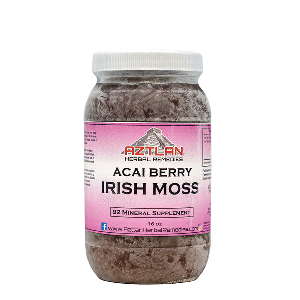 Irish Moss Gel Acai Berry 16oz