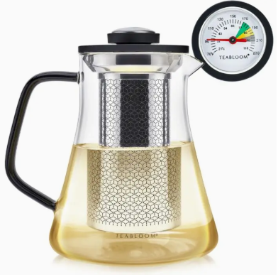 Teabloom 2-in-1 Tea Kettle and Tea Steeper 34oz