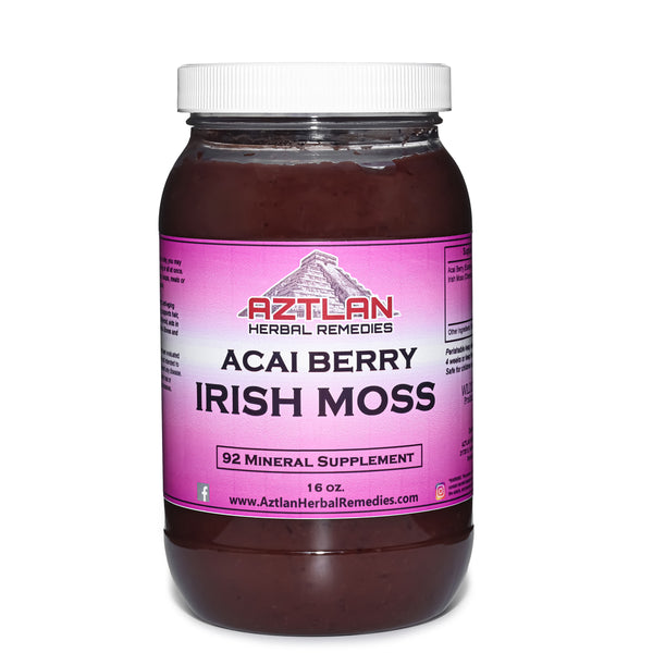 Irish Moss Gel Acai Berry 16oz